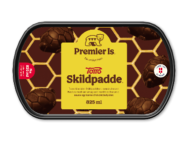 Skildpaddeis I Bæger