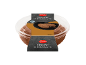 Chokolademousse i et 350 g bæger