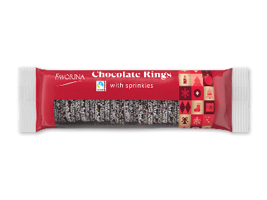 Chokoladekranse med krymmel