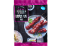 Teriyaki kyllingespyd med højt proteinindhold, klar til optøning og spisning.