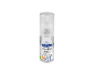 Sølvfarvet madfarvespray med Nutri-Score D og cupcake-dekorationer.