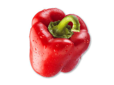 Rød peberfrugt