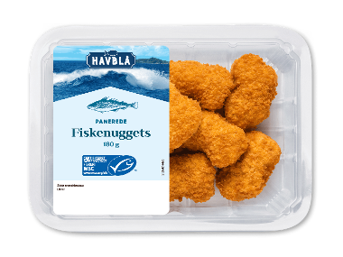 Panerede Fiskenuggets