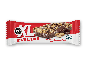 Müslibar med peanuts og mælkechokolade