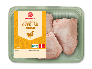 Madværket Kyllingeoverlår Med Ryg