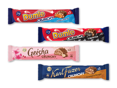 Fazer Crunchy bar – produktbillede