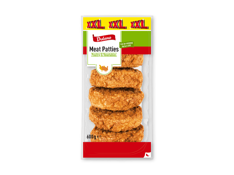 Pakker med kødboller af fjerkræ og grøntsager, XXL-størrelse, 600g.