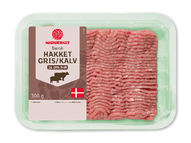 MADVÆRKET Hakket grise- og kalvekød – produktbillede