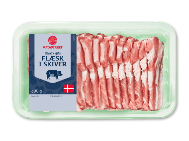 Madværket Stegeflæsk i skiver