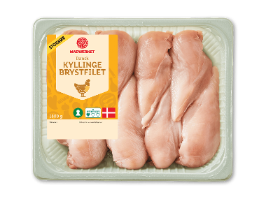MADVÆRKET Kyllingebrystfilet uden vand
