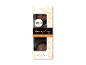 Æske med 3 mørke chokoladeflødeboller, med teksten 'KLASSISK MØRK' og 'TO-GO!'