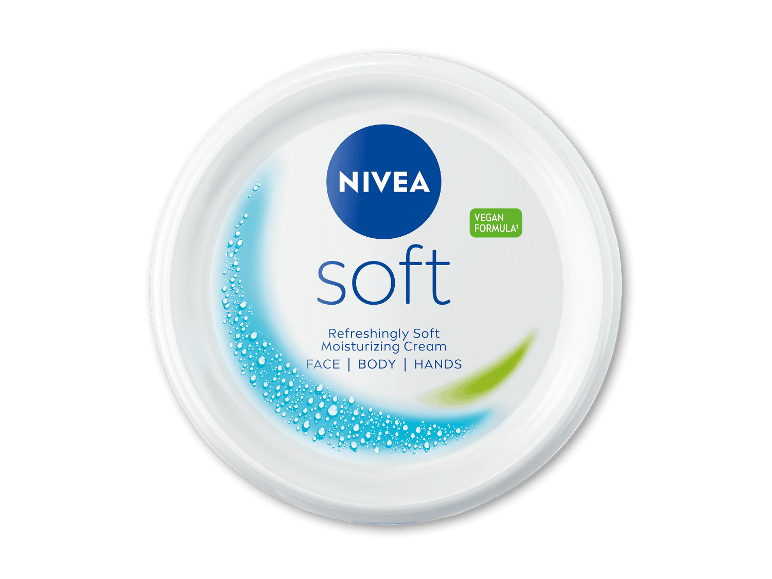 Nivea Soft forfriskende fugtighedscreme til ansigt, krop og hænder