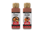 To flasker sauce, den ene 'Favorit Sauce' og den anden 'Whisky Sauce'.