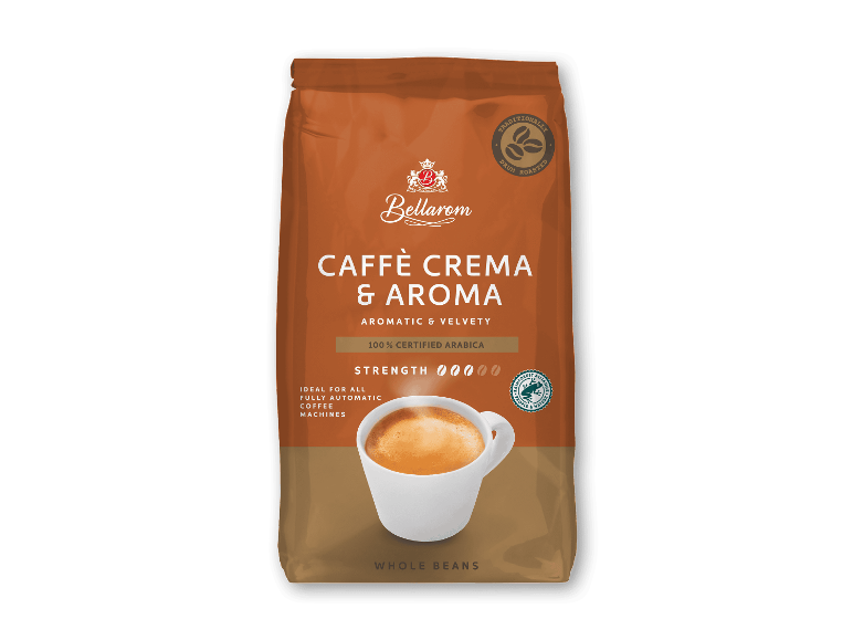 Bellarom Caffè Crema & Aroma hele kaffebønner, 100% Arabica