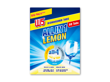 W5 All-in-1 Opvasketabs