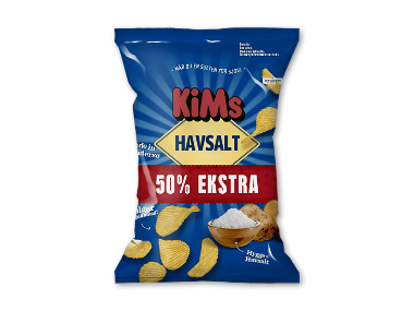 KiMs Chips Med Havsalt