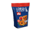 En pose bagte pressede pretzels med tomat- og krydderurte smag.