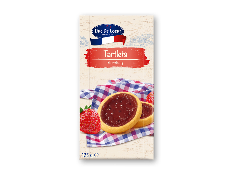 Jordbærtærter, 125 g