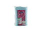 Lyseblå sukkerpasta til bagning, 250g, med eksempler på kage- og cupcake-dekoration.