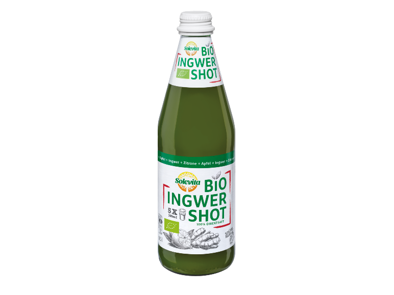 Solevita Bio Ingwer Shot 0,5 l.