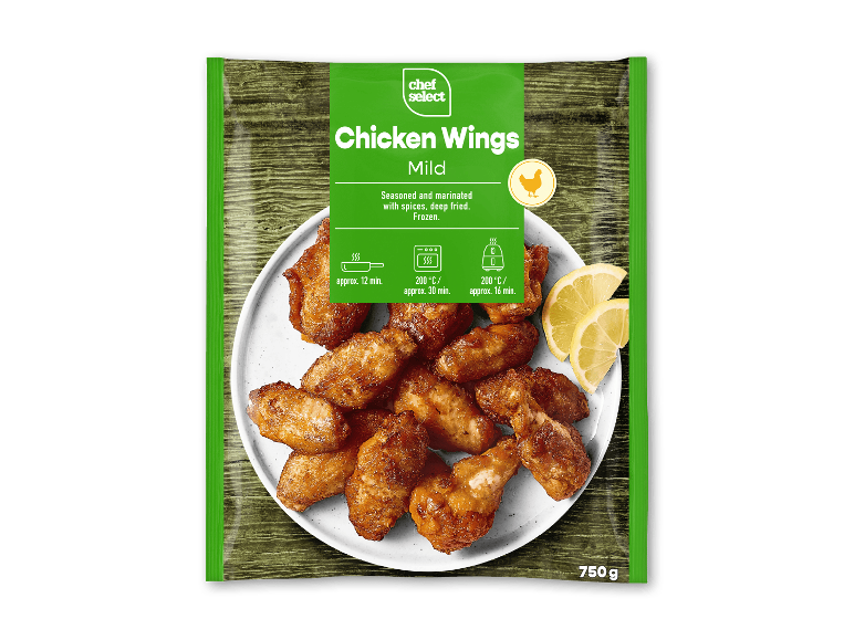 Chef Select milde kyllingevinger, 750 g