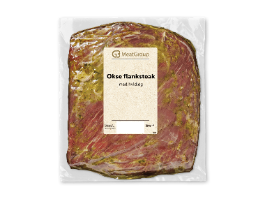 Flanksteak med hvidløg