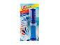 WC-gel med applikator, 12 gelstempler til op til 260 skyl, Ocean-duft, 3x kraft.