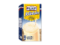 Vaniljemilkshake-mix i en æske, som skal tilberedes ved at tilsætte mælk.