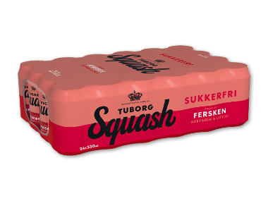 Tuborg Squash Fersken Sukkerfri