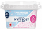 Laktosefri hytteost med 1,5% fedt, højt proteinindhold, 200g, med lyserøde sløjfer.