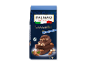 Emballage til chokoladebarer med nødder, mærket 'Croccantini' og '50% mælkechokolade'.