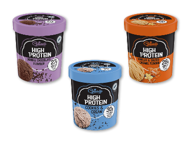 Gelatelli High Protein is i bæger