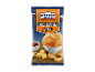 McEnnedy kartoffelchips med cheeseburger-smag i en 200 g pakke.