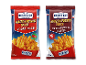 MCENNEDY Pommes-Snack med ketchup- og curry & barbecue-smag.