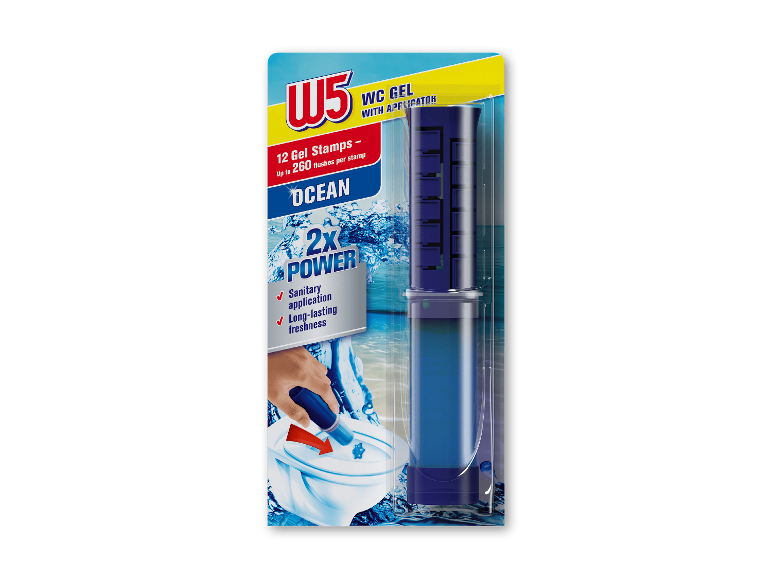 WC-gel med applikator, Ocean-duft