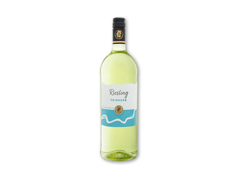 Tysk Riesling Feinherb vin i en 0,75 l flaske