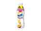 Milbona drikkeyoghurt med fersken- og passionsfrugtsmag XXL.