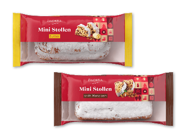 Minijulekage med marcipan