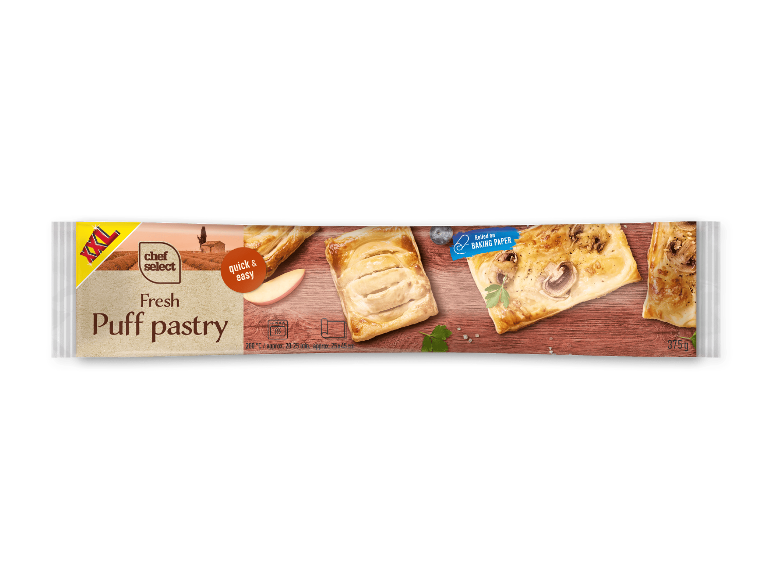 Chef select frisk butterdej, 375 g.