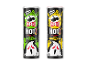 To dåser Pringles Hot med et uhyggeligt design, der lyser i mørket.
