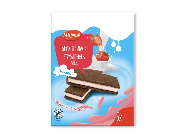 MILBONA Jordbærsnitter