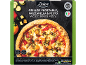 Vegetarisk træfyret pizza med grillede grøntsager, mozzarella og pesto, 430g pakke.