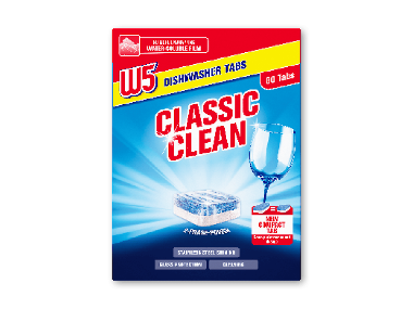 W5 Opvasketabs Classic Clean