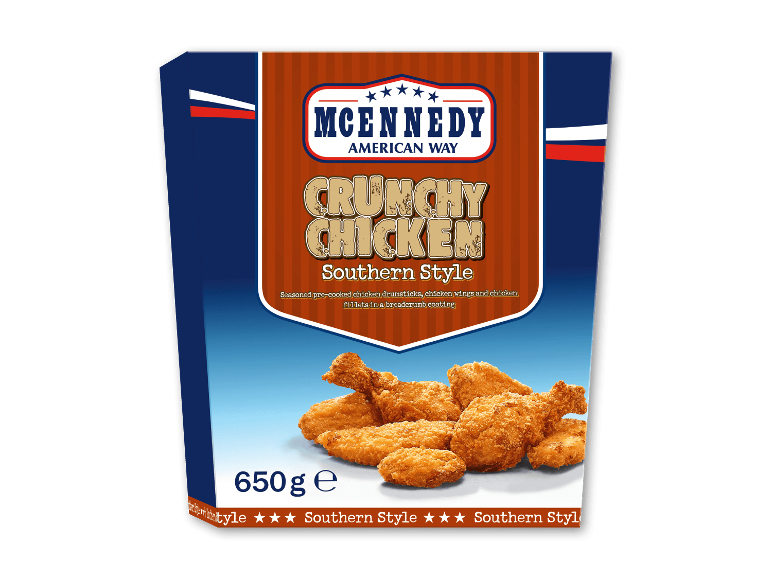 MCENNEDY Crunchy Chicken Bucket Southern Style, 650g
