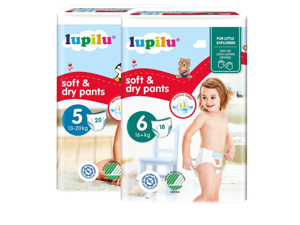 Baby pants junior str. 5, 13-20 kg & Lupilu Baby pants junior big str. 6, 16+ kg
