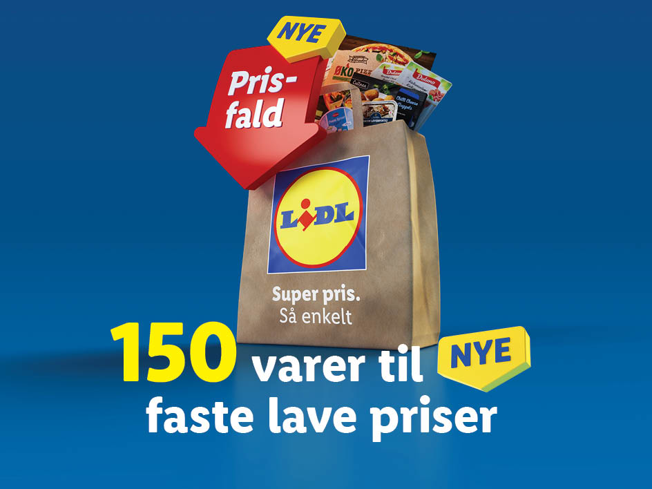 Prisfald i din Lidl