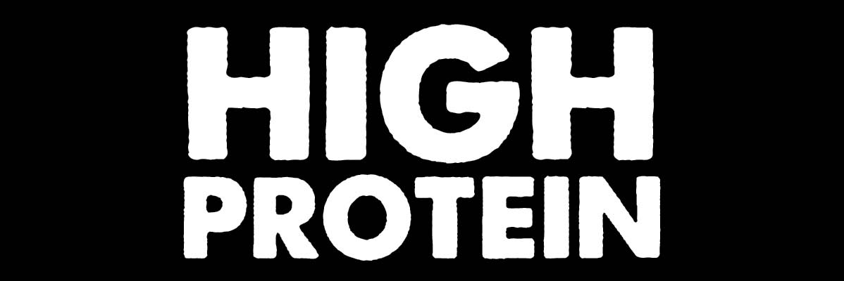 Højt proteinprodukter.