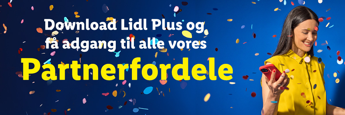 Download Lidl Plus appen og få fordelene!