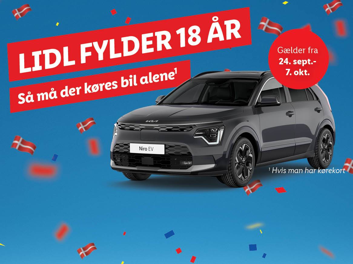 Lidl fylder 18 år!