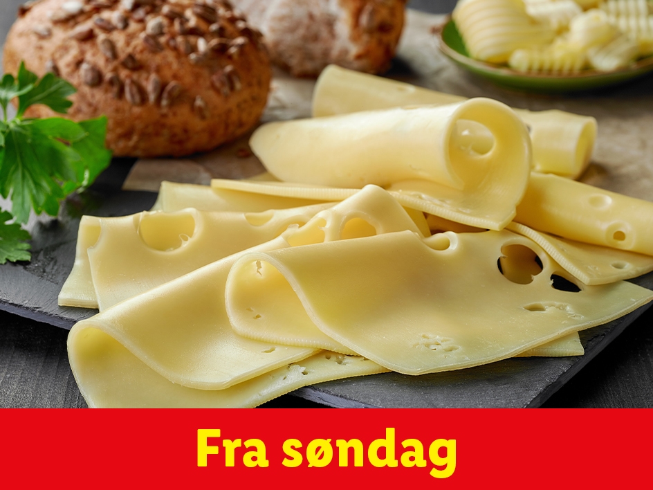 Ostehapser og brød, klar til søndag.